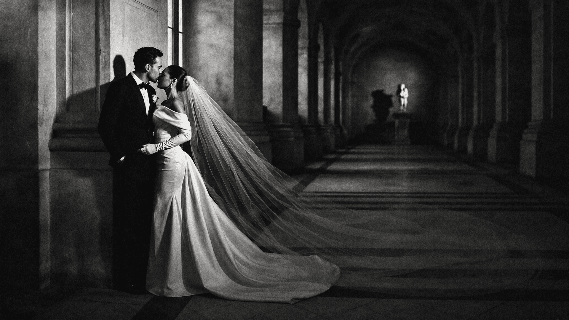 Documentary wedding photography — candid emotional moment